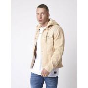 Denim style jacket with removable hood Project X Paris