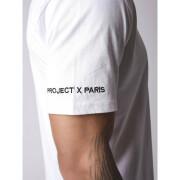 Single sleeve embroidery T-shirt Project X Paris