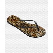 Women's flip-flops Havaianas Slim Leopard