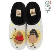 Slippers from the collection Hot Potatoes gries