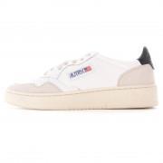 Sneakers Autry Medalist LS21 Leather Suede White/Black