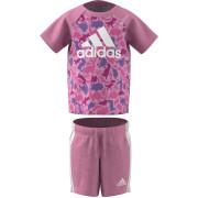 Baby t-shirt and shorts set adidas Dino Camo