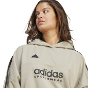 Women's loose-fitting hoodie adidas Tiro 3-Stripes