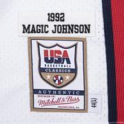 Authentic team home jersey USA Magic Johnson 1992