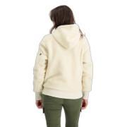 Women's zipped hooded fleece Alpha Industries