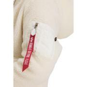 Women's zipped hooded fleece Alpha Industries