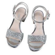 Women's glittery heel sandals Buffalo Rainelle