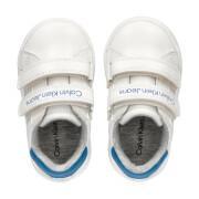 Low sneakers with scratch for kids Calvin Klein