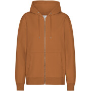 Zip-up hoodie Colorful Standard Classic Organic Ginger Brown