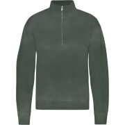1/4 zip sweatshirt Colorful Standard Organic Midnight Forest
