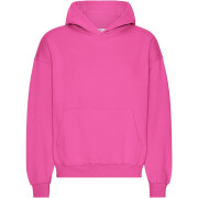 Oversized hooded sweatshirt Colorful Standard Organic Bubblegum Pink