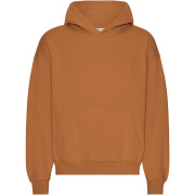 Oversized hooded sweatshirt Colorful Standard Organic Ginger Brown