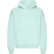 Oversized hooded sweatshirt Colorful Standard Organic Light Aqua