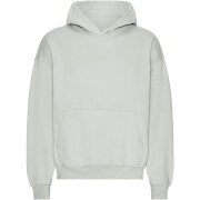 Oversized hooded sweatshirt Colorful Standard Organic Limestone Grey