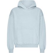 Oversized hooded sweatshirt Colorful Standard Organic Powder Blue
