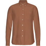 Button-down shirt Colorful Standard Organic Ginger Brown