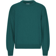 Oversized round-neck sweater Colorful Standard Ocean Green