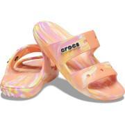 Classic sandals Crocs marbled