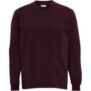 Long sleeve T-shirt Colorful Standard Organic oversized oxblood red