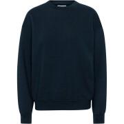 Sweatshirt round neck Colorful Standard Organic oversized navy blue