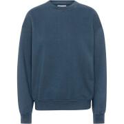 Sweatshirt round neck Colorful Standard Organic oversized petrol blue