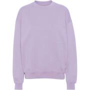 Sweatshirt round neck Colorful Standard Organic oversized soft lavender