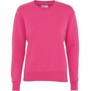 Women's round neck sweater Colorful Standard Classic Organic bubblegum pink