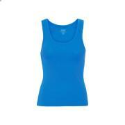 Women's ribbed tank top Colorful Standard Organic pacific blue