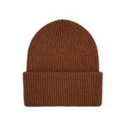 Woolen hat Colorful Standard Merino coffee brown