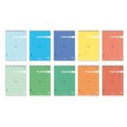 Pack of 5 plastic-covered 80-square notepads Disney