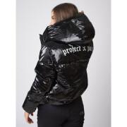 Women's vinyl effect short jacket Project X Paris
