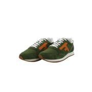 Woven synthetic suede sneakers Faguo Elm