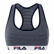 Women's cotton striped bra Fila