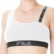 Women's asymmetrical cotton bra Fila
