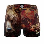 Recycled polyester boxer shorts Freegun Animal Savage (x6)