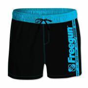 Short swim shorts with all-elastic waistband Freegun