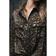 Women's blouse Freeman T Porter Corina Leopardo