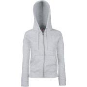 Sweatshirt zipped hoodie for women Fruit of the Loom Premium 62-118-0