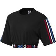 Women's T-shirt adidas Originals Adicolor Primeblue Tricolor Cropped