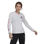 Women's long sleeve T-shirt adidas Floral Graphic