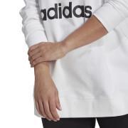 Sweatshirt large size woman adidas Originals Trefoil