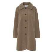 Fur coat for women Ichi Ihharlene