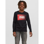 T-shirt round neck long sleeves child Jack & Jones Corp Logo Play
