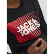 T-shirt round neck long sleeves child Jack & Jones Corp Logo Play