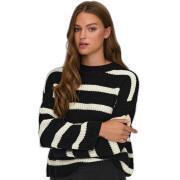 Women's knitted sweater JDY Justy Stripe