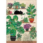 Notebook a5 kitten plants Kiub Bug Art