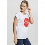 T-shirt woman Urban Classic coca cola round logo XXL