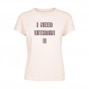 Women's T-shirt Mister Tee vitamin u box
