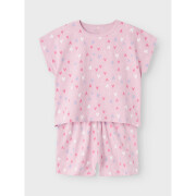 Baby girl pyjamas Name it Cap Hearts