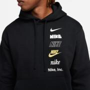 Hoodie Nike Club+ Mlogo